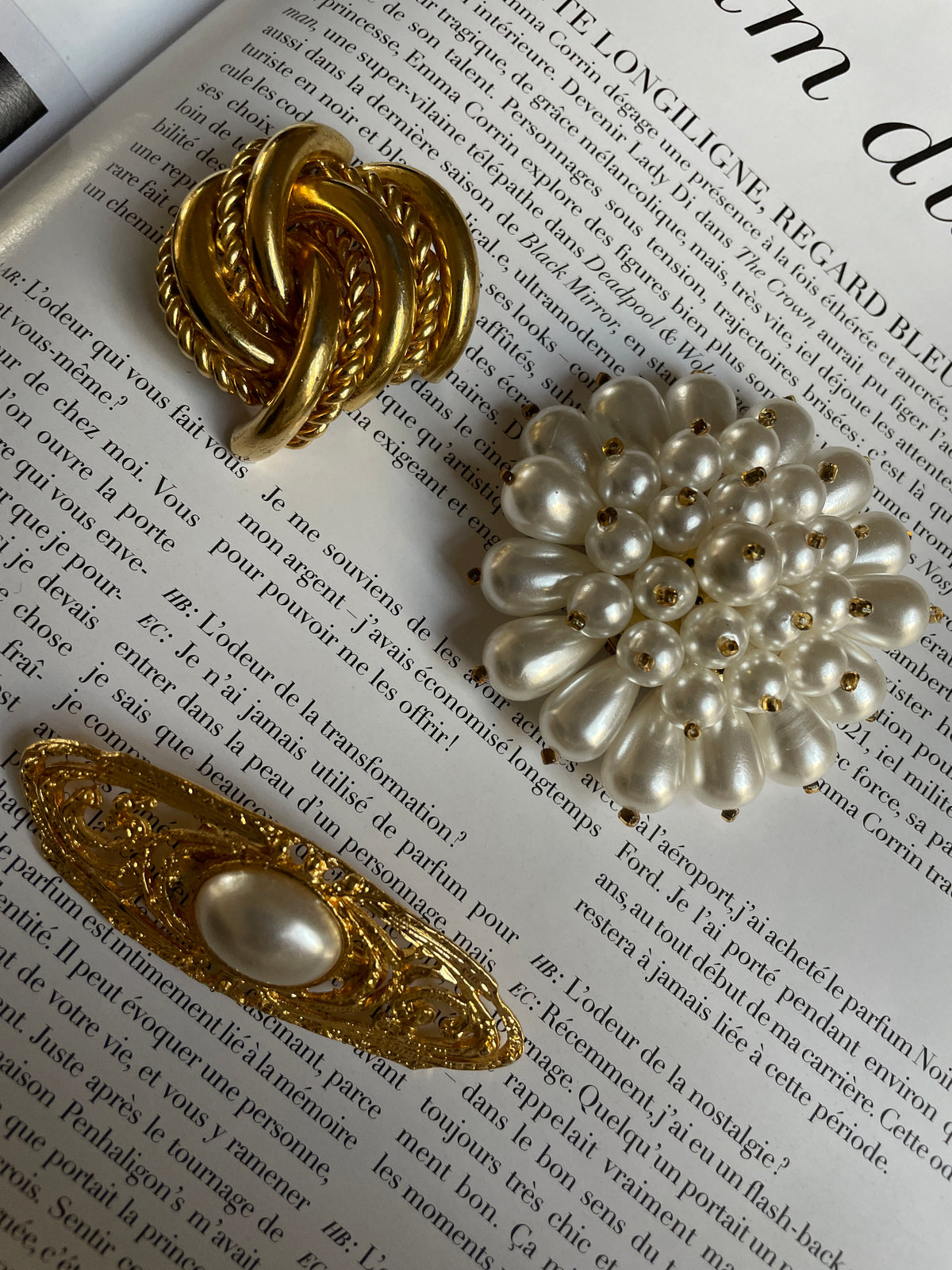 Broche Montaigne
