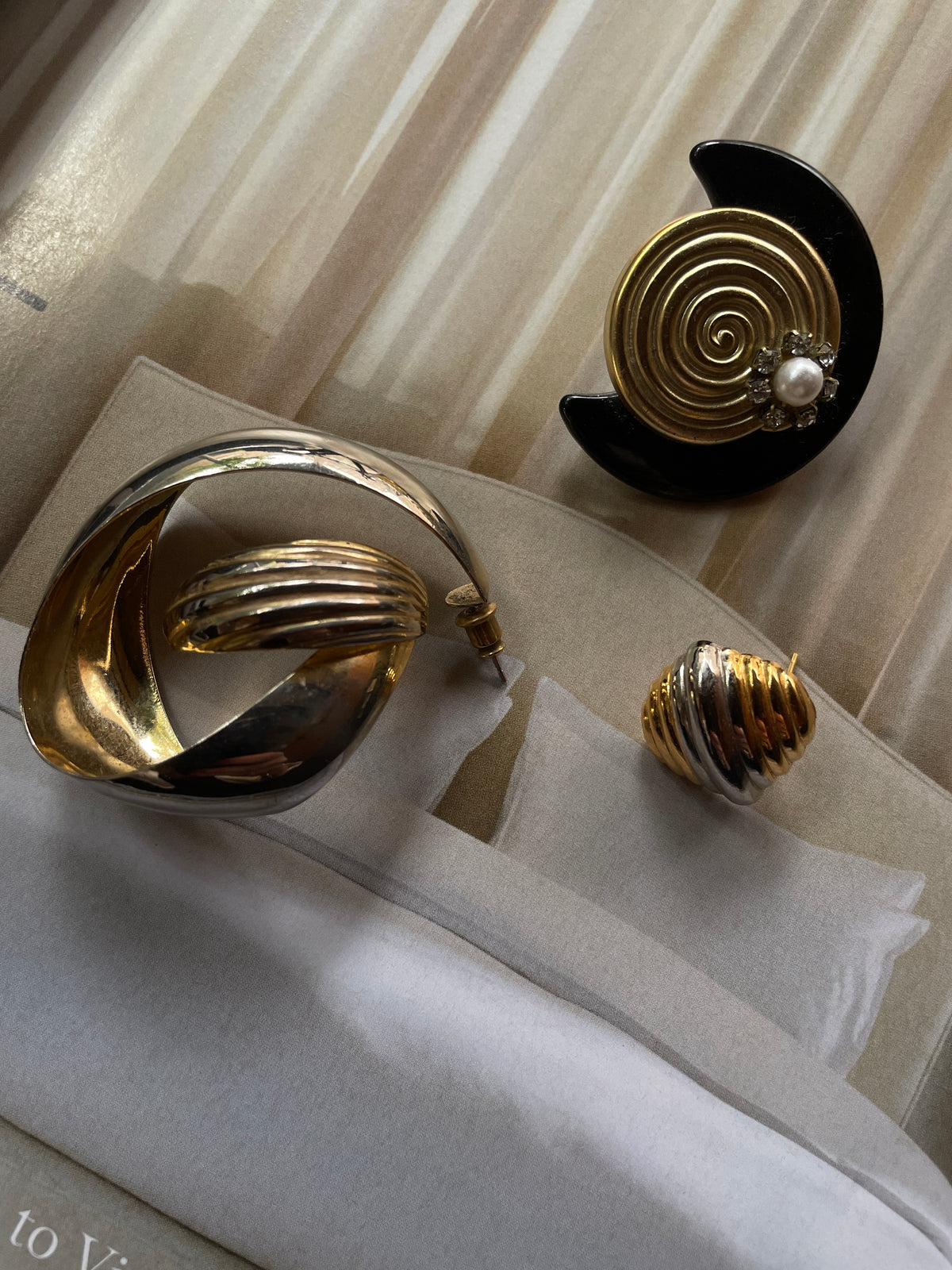 Oorbellen Steker Petit Croissant
