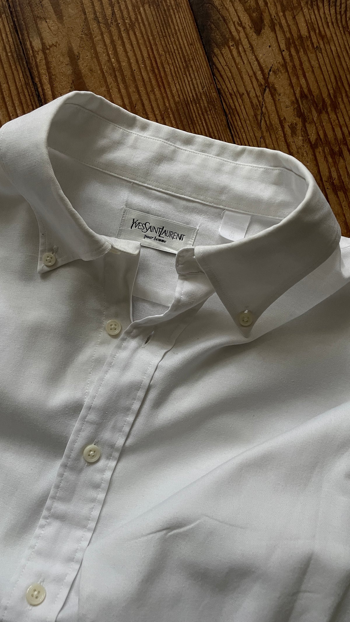 Yves Saint Laurent Vintage blouse Le Blanc