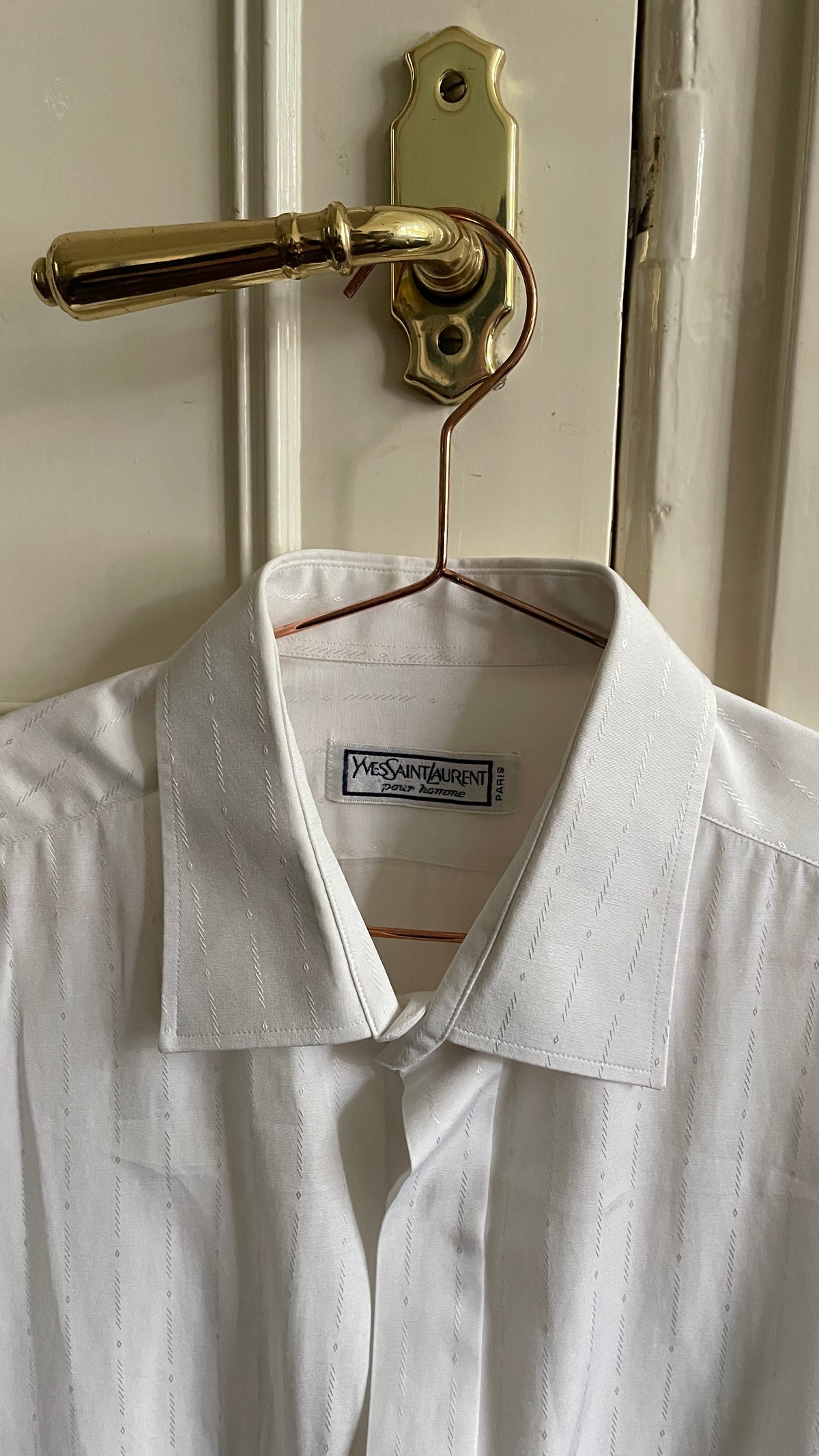 Yves Saint Laurent Vintage blouse White Stripe