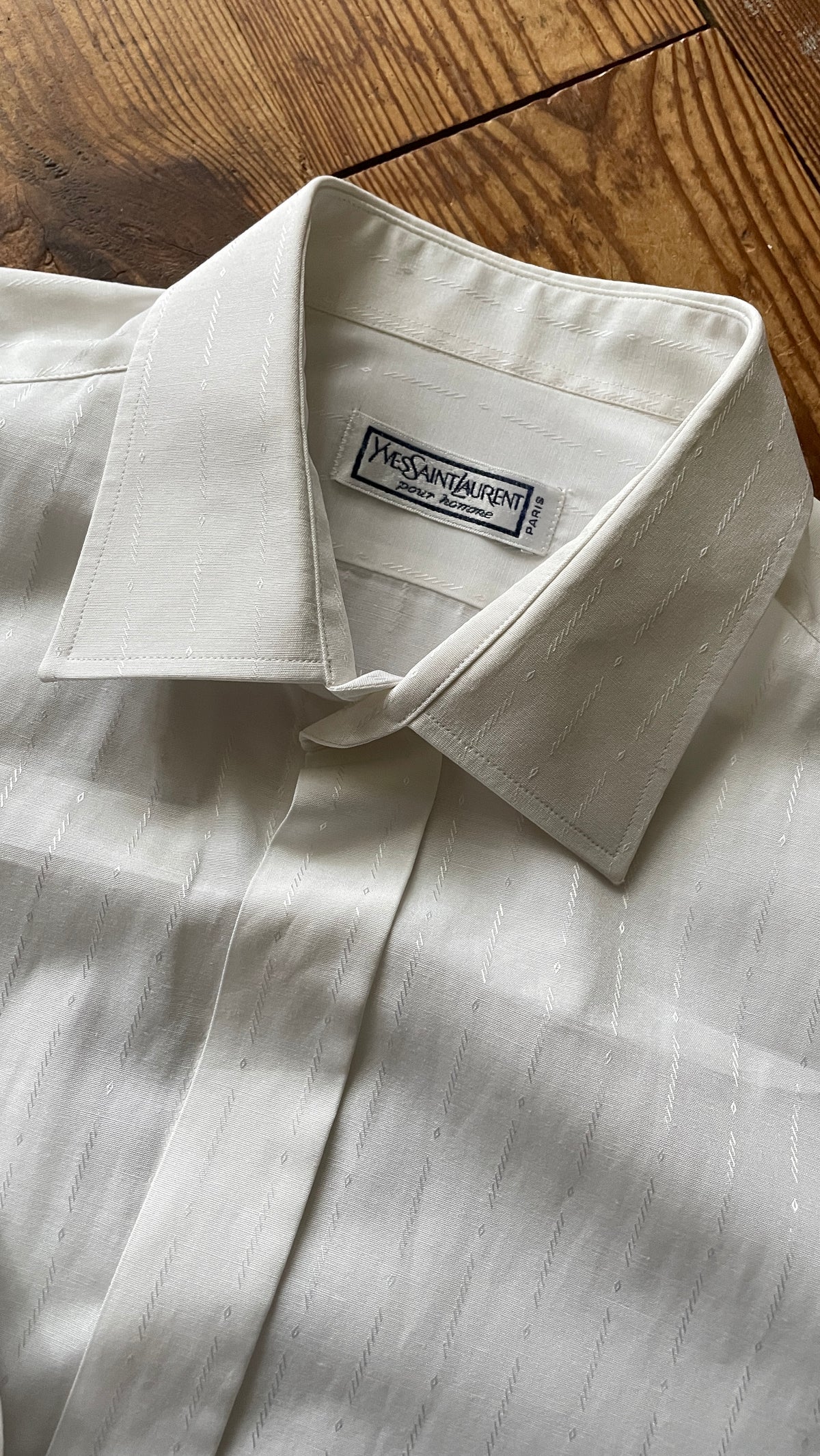 Yves Saint Laurent Vintage blouse White Stripe