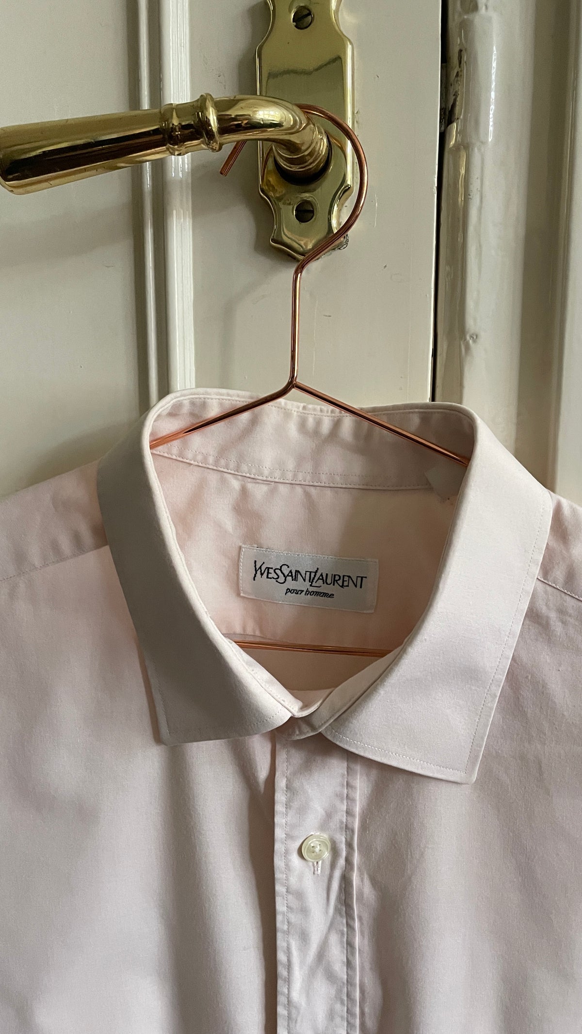Yves Saint Laurent Vintage blouse Soft Roze