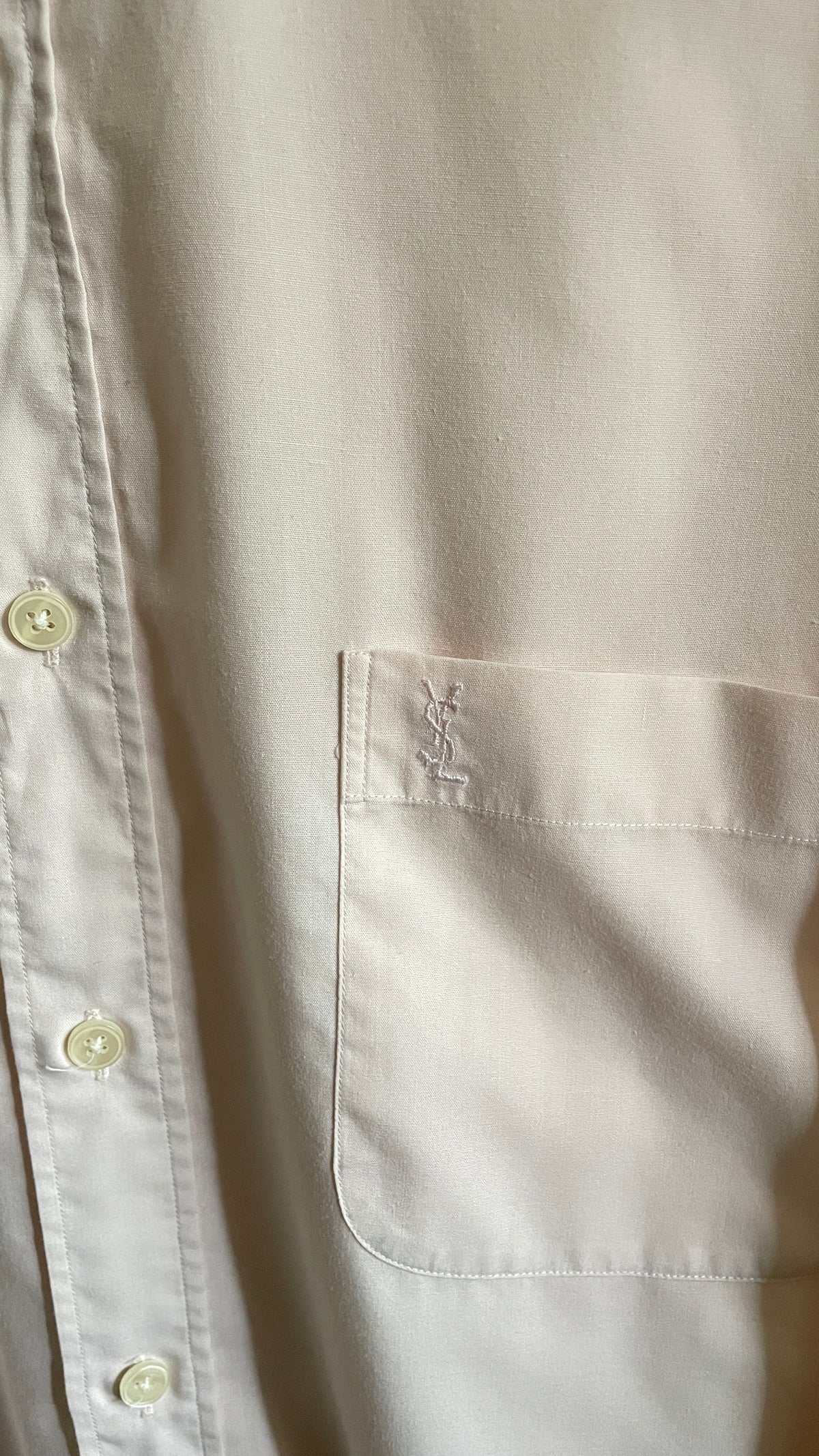 Yves Saint Laurent Vintage blouse Soft Roze