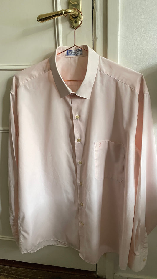Yves Saint Laurent Vintage blouse Roze