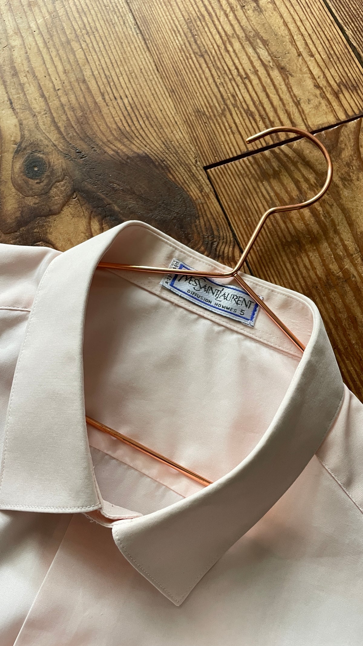 Yves Saint Laurent Vintage blouse Roze