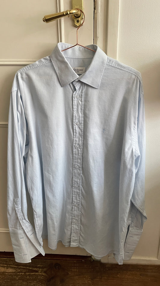 Yves Saint Laurent Vintage blouse Soft Blue