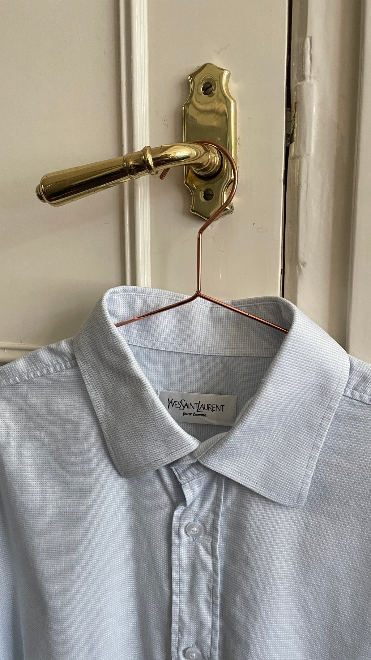 Yves Saint Laurent Vintage blouse Soft Blue