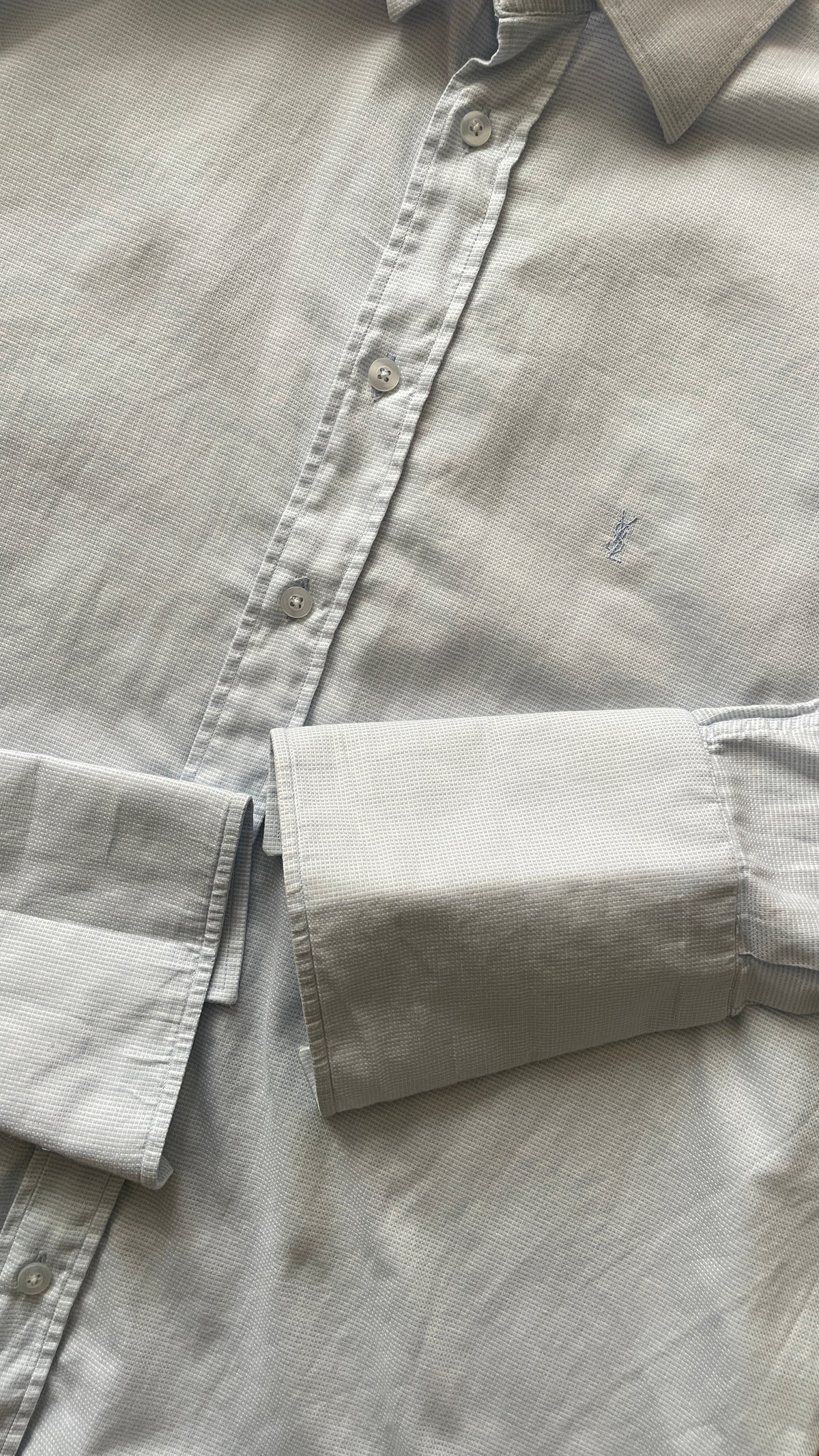 Yves Saint Laurent Vintage blouse Soft Blue