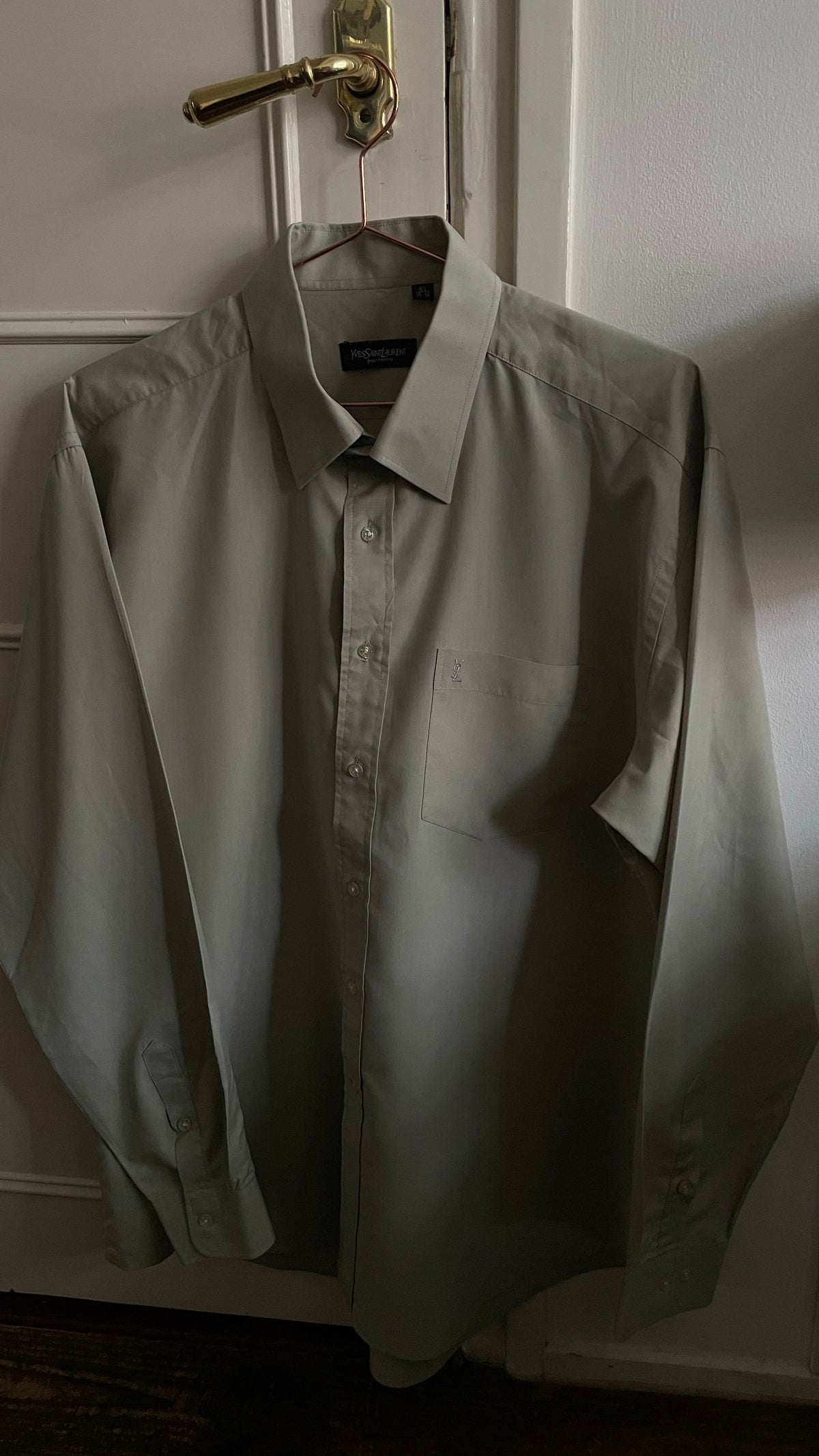 Yves Saint Laurent Vintage blouse Kaki