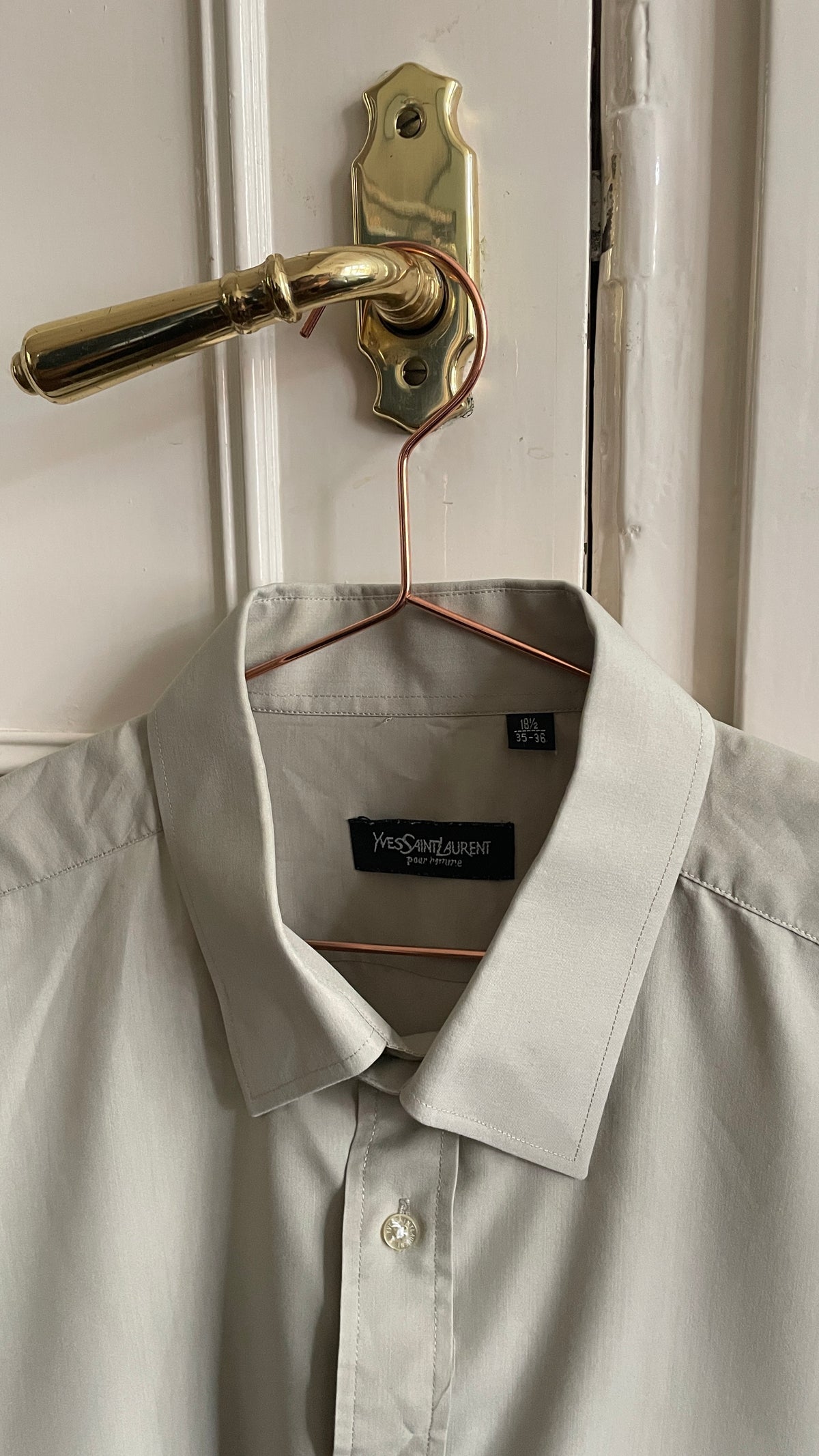 Yves Saint Laurent Vintage blouse Kaki