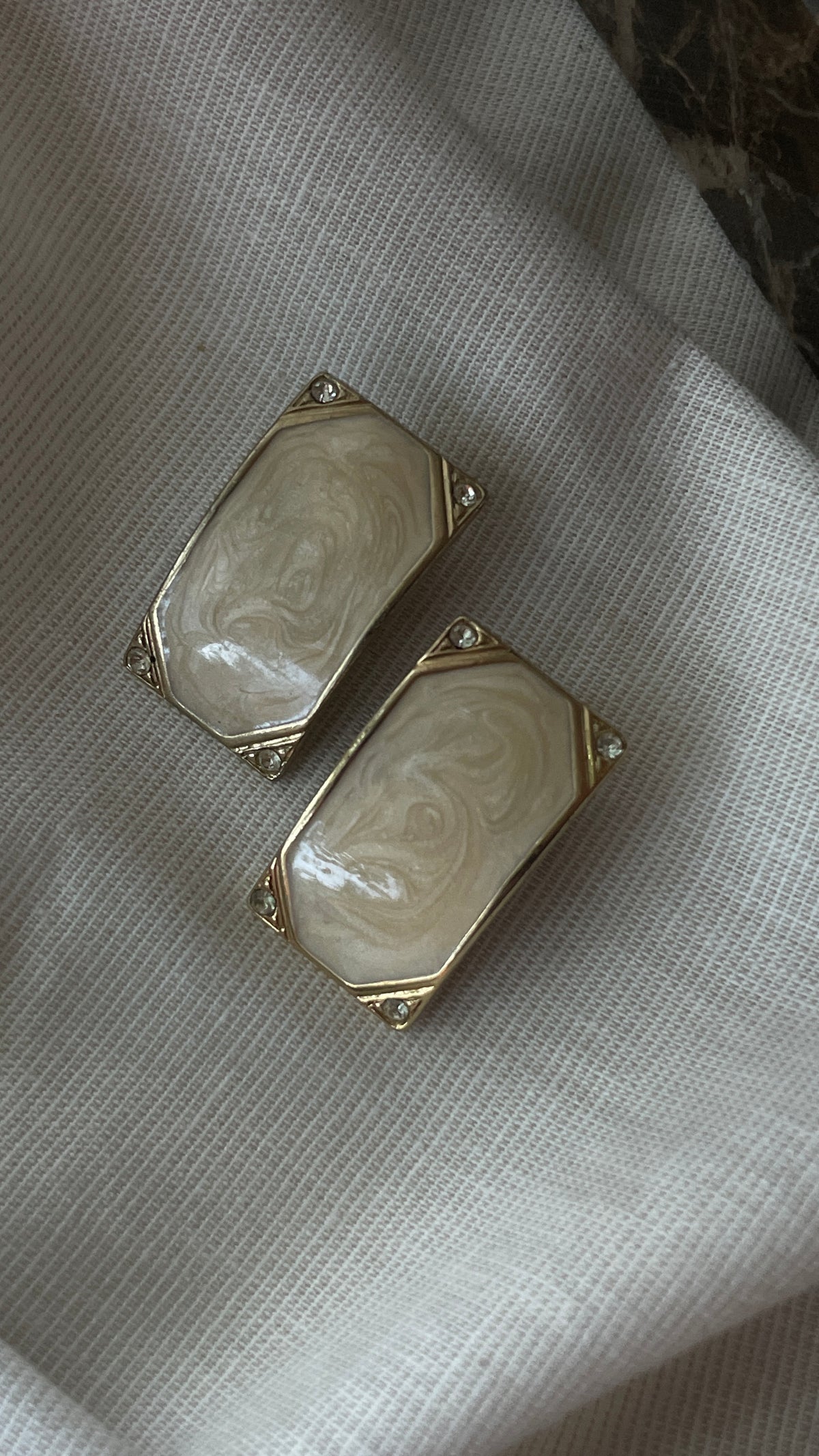 Clip Oorbellen Le Beige