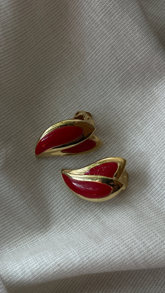 Clip Oorbellen Petit Rouge